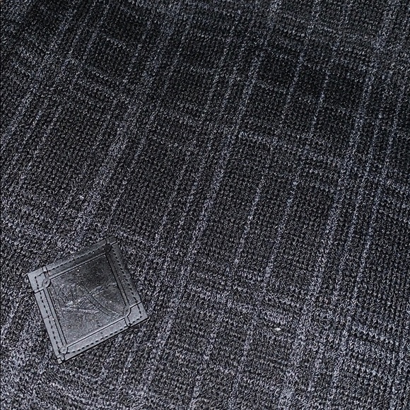 K1X Black Patterned Scarf - Picture 2 of 3